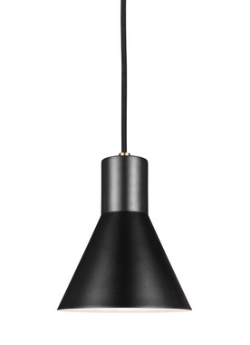 Generation Lighting - 6141301EN3-848 - One Light Mini-Pendant - Towner - Satin Brass