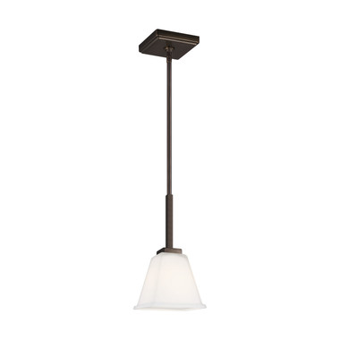 Generation Lighting. - 6113701-778 - One Light Mini-Pendant - Ellis Harper - Brushed Oil Rubbed Bronze