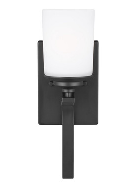 Generation Lighting - 4130701EN3-112 - One Light Wall / Bath Sconce - Kemal - Midnight Black