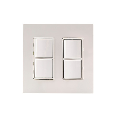 Eurofase - EFDWPS - Dual Duplex Switch Wall Plate And Gang Box - Stainless Steel