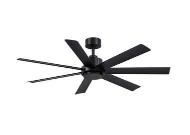 Fanimation - FPD6865BLW - 56"Ceiling Fan - Pendry 56 - Black