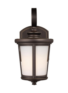 Generation Lighting. - 8519301-71 - One Light Outdoor Wall Lantern - Eddington - Antique Bronze