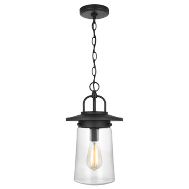 Generation Lighting. - 6208901-12 - One Light Outdoor Pendant - Tybee - Black