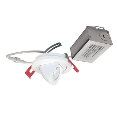 Nora Lighting - NM2-2R2705030MPW - LED Mini Downlight - Rec LED Nm2 - Matte Powder White