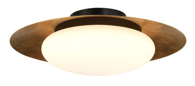 Minka-Lavery - 5626-869-L - LED Flush Mount - Zinola - Sand Coal & Halcyon Gold