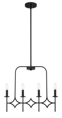 Minka-Lavery - 5037-66A - Four Light Island Pendant - Muncie - Coal