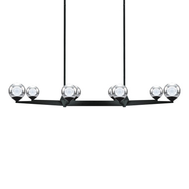 Modern Forms - PD-82044-BK - LED Chandelier - Double Bubble - Black