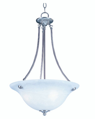 Maxim - 2682FTSN - Three Light Pendant - Malaga - Satin Nickel