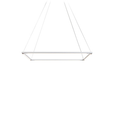 Koncept - ZBP-24-S-SW-MWT-CNP - LED Pendant - Z-Bar Pendant - Matte White