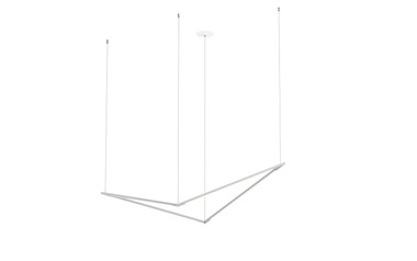 Koncept - ZBP-24-B-SW-SIL-CNP - LED Pendant - Z-Bar Pendant - Silver