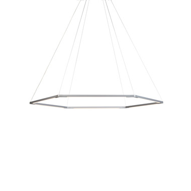 Koncept - ZBP-16-H-SW-SIL-CNP - LED Pendant - Z-Bar Pendant - Silver