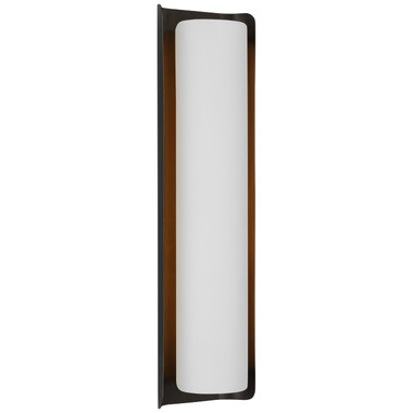 Visual Comfort Signature - WS 2076BZ/WHT - LED Wall Sconce - Penumbra - Bronze and White