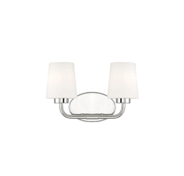 Savoy House - 8-4090-2-109 - Two Light Bath Bar - Capra - Polished Nickel