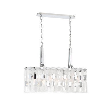 Eurofase - 33742-014 - Seven Light Chandelier - Viviana - Chrome