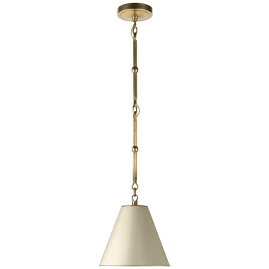 Visual Comfort Signature - TOB 5089HAB-AW - One Light Pendant - Goodman - Hand-Rubbed Antique Brass