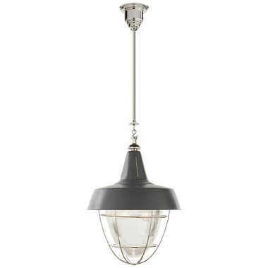 Visual Comfort Signature - TOB 5042PN-G - Two Light Pendant - Henry - Polished Nickel