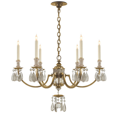 Visual Comfort Signature - TOB 5036GI - Six Light Chandelier - Elizabeth - Gilded Iron