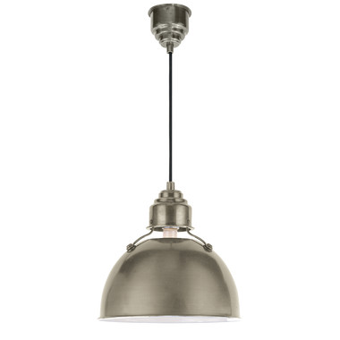 Visual Comfort Signature - TOB 5012AN - One Light Pendant - Eugene - Antique Nickel