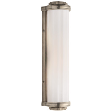 Visual Comfort Signature - TOB 2198AN-WG - Two Light Bath Sconce - Milton Road - Antique Nickel
