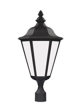 Generation Lighting. - 89025EN3-12 - One Light Outdoor Post Lantern - Brentwood - Black