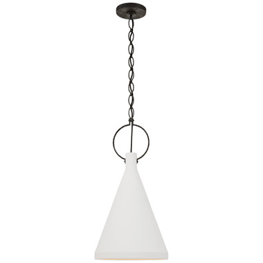 Visual Comfort Signature - SK 5361NR-PW - One Light Pendant - Limoges - Natural Rust