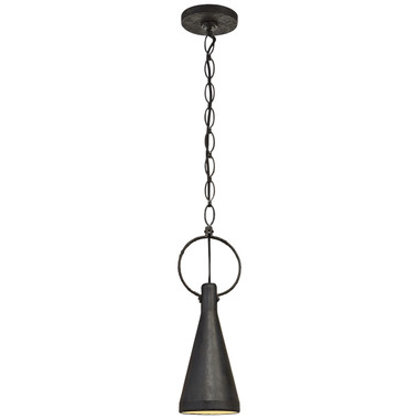 Visual Comfort Signature - SK 5360NR-AI - One Light Pendant - Limoges - Natural Rusted Iron