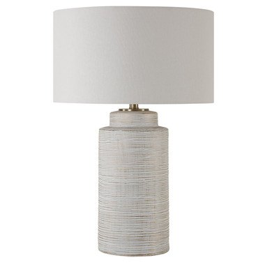 Uttermost - 30419 - One Light Table Lamp - Crimp - Brass