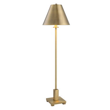 Uttermost - 30154-1 - One Light Buffet Lamp - Pilot - Plated Brushed Brass