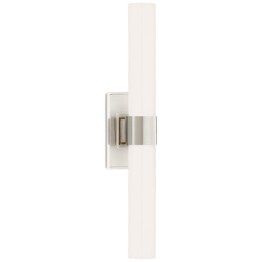 Visual Comfort Signature - S 2164PN-WG - Two Light Wall Sconce - Presidio - Polished Nickel