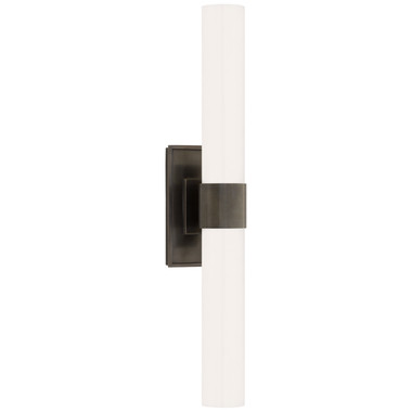 Visual Comfort Signature - S 2164BZ-WG - Two Light Wall Sconce - Presidio - Bronze