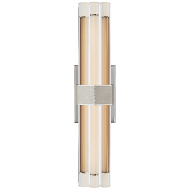Visual Comfort Signature - LR 2909PN-CG - LED Wall Sconce - Fascio - Polished Nickel