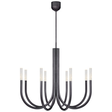 Visual Comfort Signature - KW 5581BZ-SG - LED Chandelier - Rousseau - Bronze