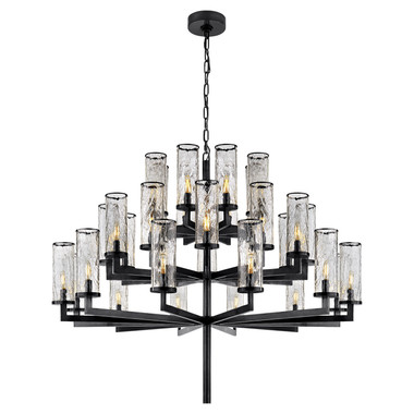 Visual Comfort Signature - KW 5202BZ-CRG - 32 Light Chandelier - Liaison - Bronze