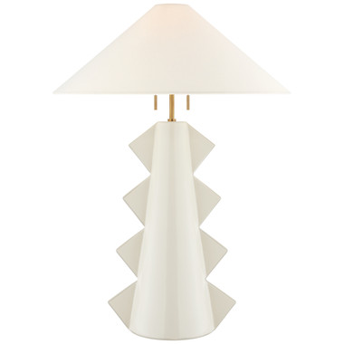 Visual Comfort Signature - KW 3681IVO-L - Two Light Table Lamp - Senso - Ivory