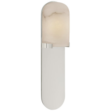 Visual Comfort Signature - KW 2014PN-ALB - LED Wall Sconce - Melange - Polished Nickel