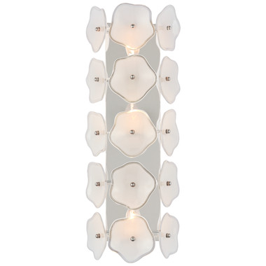 Visual Comfort Signature - KS 2066PN-CRE - LED Wall Sconce - Leighton - Polished Nickel