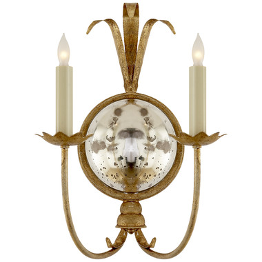 Visual Comfort Signature - CHD 4175GI - Two Light Wall Sconce - Gramercy - Gilded Iron