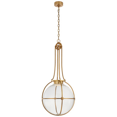 Visual Comfort Signature - CHC 5479AB-CG - LED Pendant - Gracie - Antique-Burnished Brass