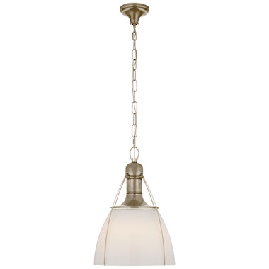 Visual Comfort Signature - CHC 5476AN-WG - One Light Pendant - Prestwick - Antique Nickel