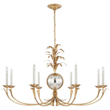 Visual Comfort Signature - CHC 5372GI - LED Chandelier - Gramercy - Gilded Iron