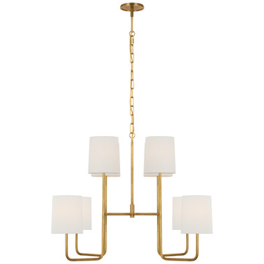 Visual Comfort Signature - BBL 5083SB-L - LED Chandelier - Go Lightly - Soft Brass