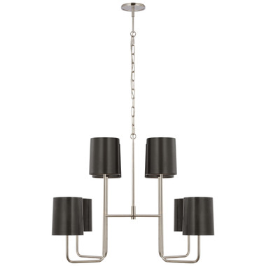 Visual Comfort Signature - BBL 5083PN-BZ - LED Chandelier - Go Lightly - Polished Nickel