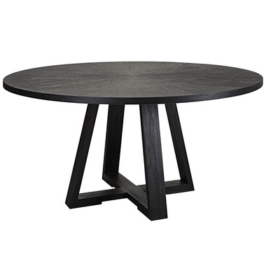 Uttermost - 25206 - Dining Table - Gidran - Charcoal Black