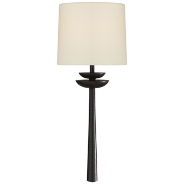 Visual Comfort Signature - ARN 2301AI-L - One Light Wall Sconce - Beaumont - Aged Iron