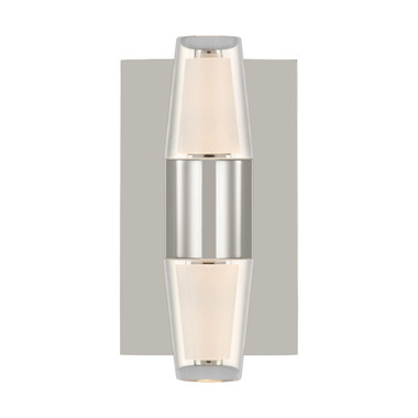 Visual Comfort Modern - SLWS31327N - LED Wall Sconce - Lassell - Polished Nickel
