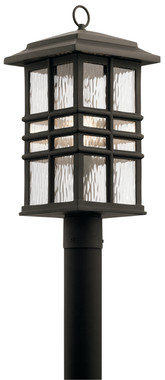 Kichler - 49832OZ - One Light Outdoor Post Mount - Beacon Square - Olde Bronze