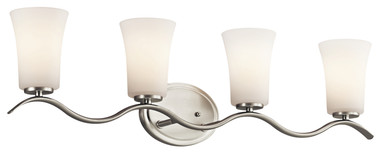Kichler - 45377NI - Four Light Bath - Armida - Brushed Nickel