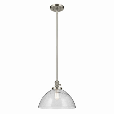 Kichler - 43912NI - One Light Pendant - Avery - Brushed Nickel