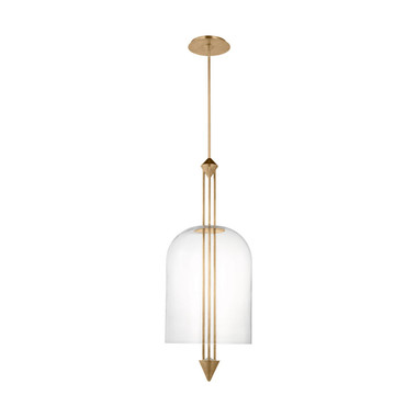 Visual Comfort Modern - SLPD31727CNB - LED Pendant - Cathedral - Natural Brass