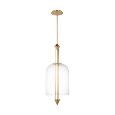 Visual Comfort Modern - SLPD31627CNB - LED Pendant - Cathedral - Natural Brass